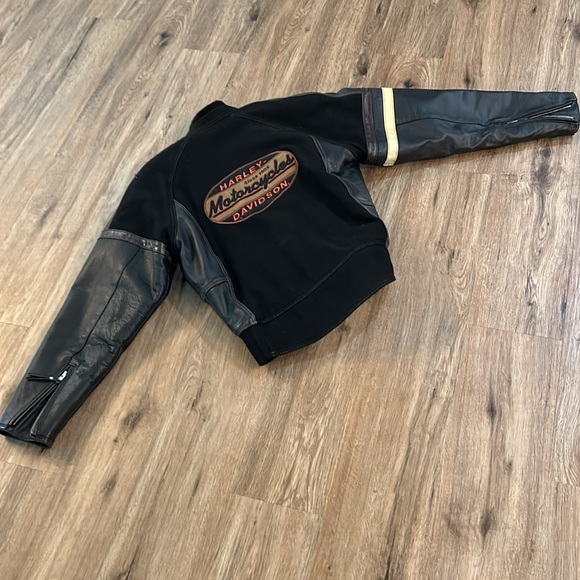 HARLEY-DAVIDSON Leather/Wool jacket - Picture 2 of 10